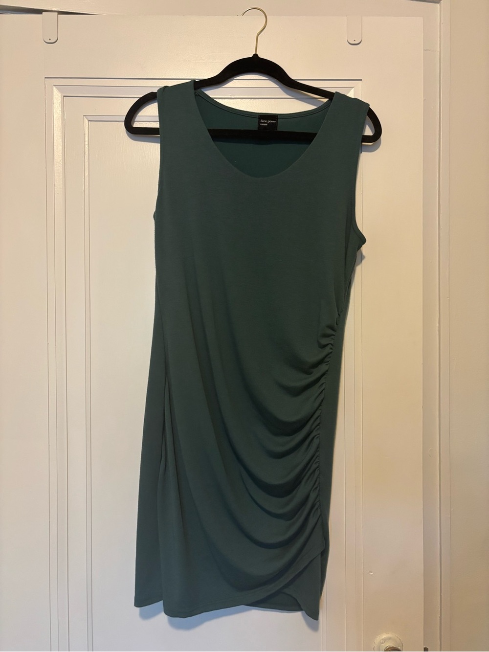 free press Sleeveless Mini Dress in Teal Green